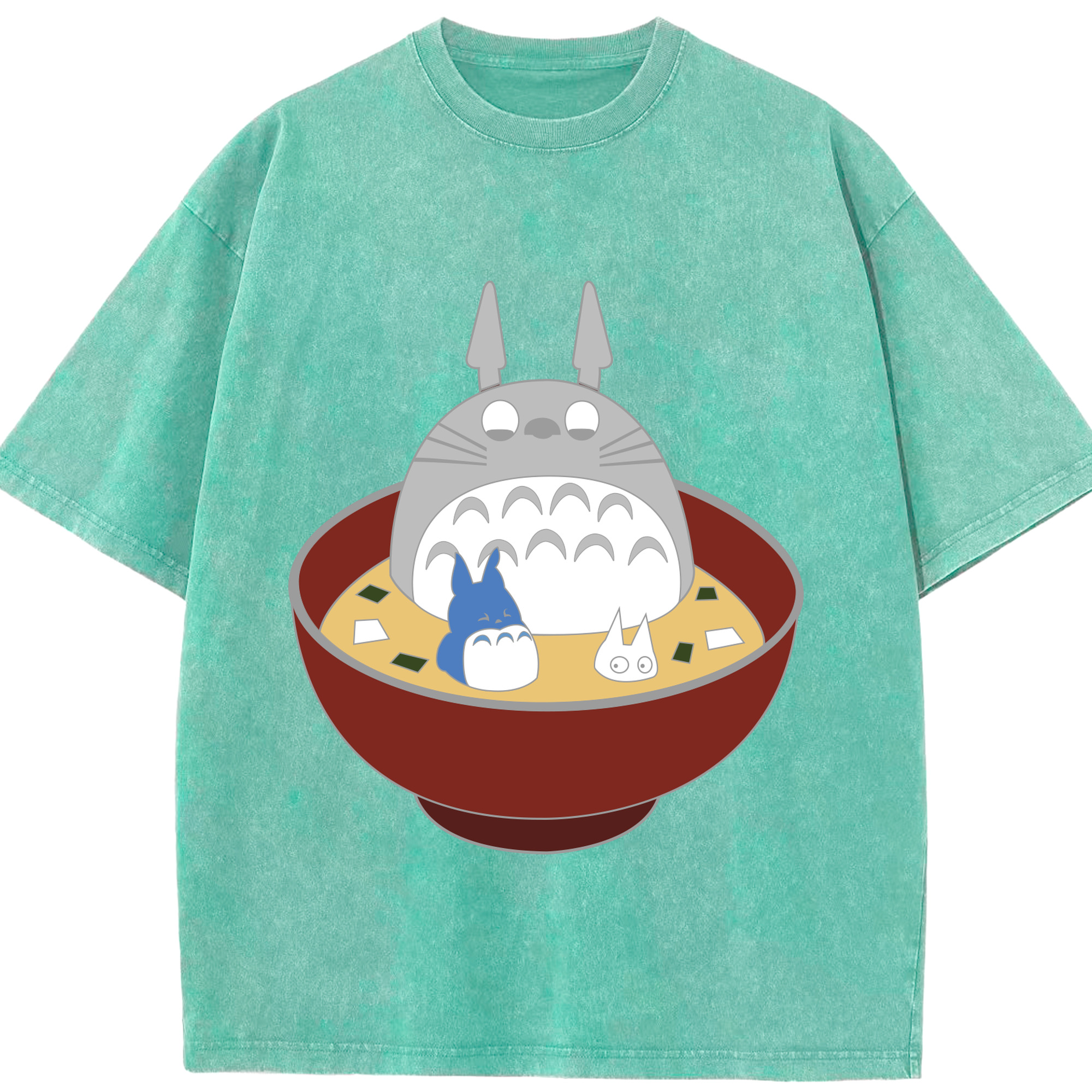 （画像用） となりのトトロ 草壁メイ 草壁サツキ My Neighbor Totoro Satsuki Kusakabe Mei Kusakabe 綿100% ヴィンテージ風 半袖Tシャツ（フロントプリント）
